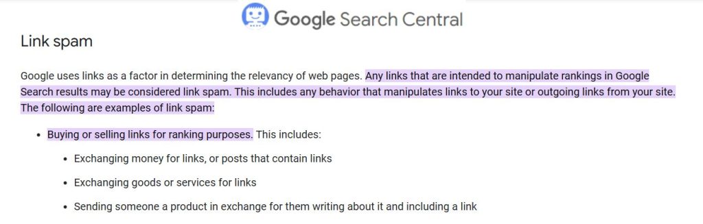 Google Link Spam Policy - Above The Bar Google Link Spam Policy - Google Link Spam Policy - Above The Bar